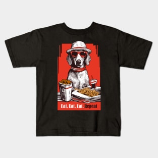 Hungry Dachshund | Unisex T-shirt | Beautiful Gift In An Attractive Design For All Dachshund Friends Kids T-Shirt